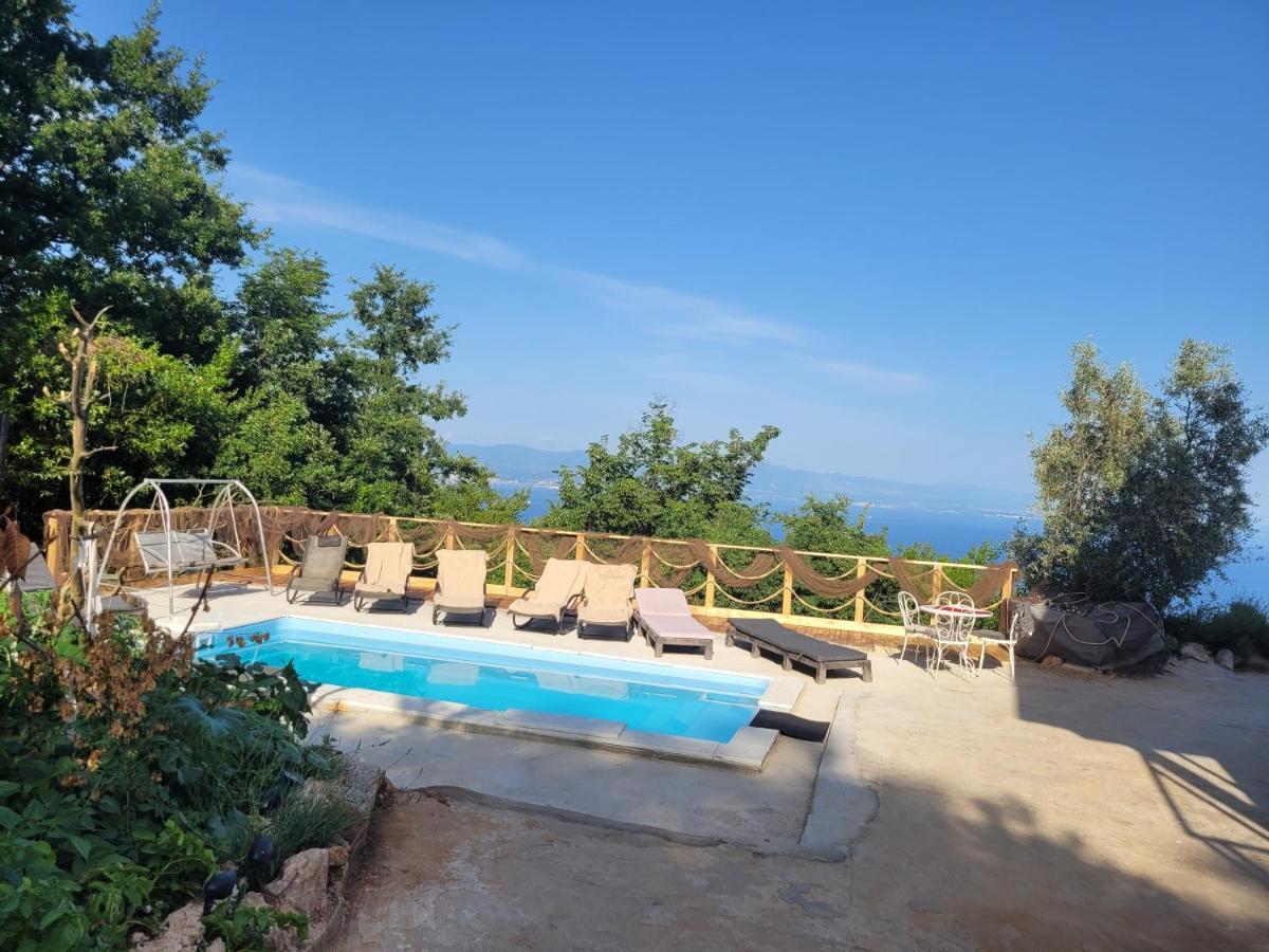 לובראן Ferienwohnung Mit Pool Kroatien Mit Meerblick Und Pool מראה חיצוני תמונה