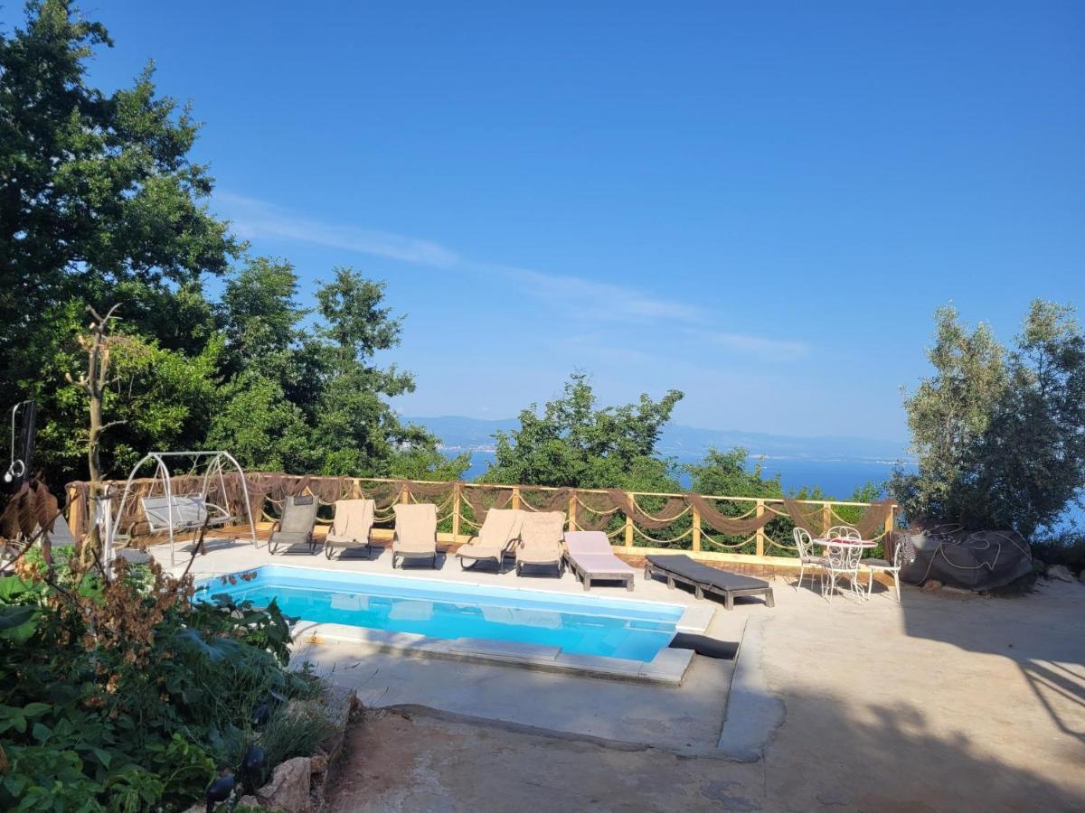 לובראן Ferienwohnung Mit Pool Kroatien Mit Meerblick Und Pool מראה חיצוני תמונה