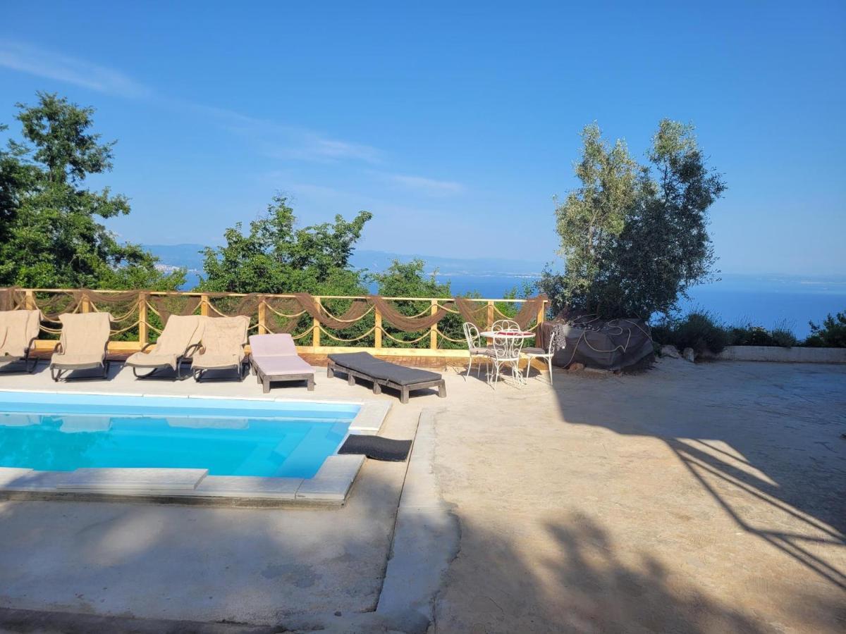 לובראן Ferienwohnung Mit Pool Kroatien Mit Meerblick Und Pool מראה חיצוני תמונה