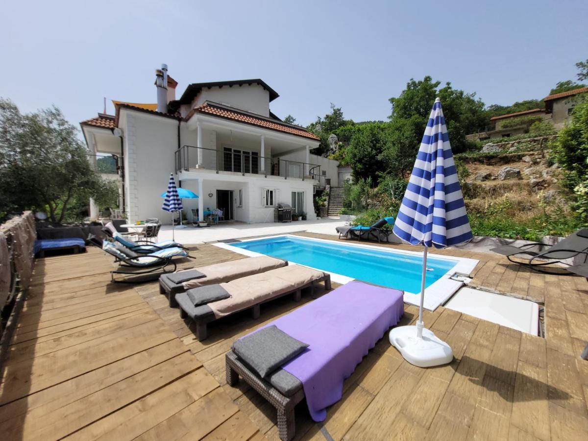 לובראן Ferienwohnung Mit Pool Kroatien Mit Meerblick Und Pool מראה חיצוני תמונה