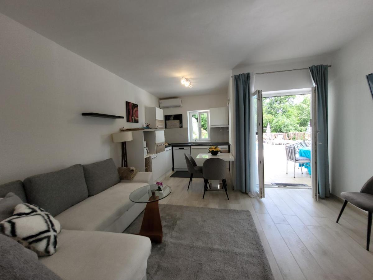 לובראן Ferienwohnung Mit Pool Kroatien Mit Meerblick Und Pool מראה חיצוני תמונה