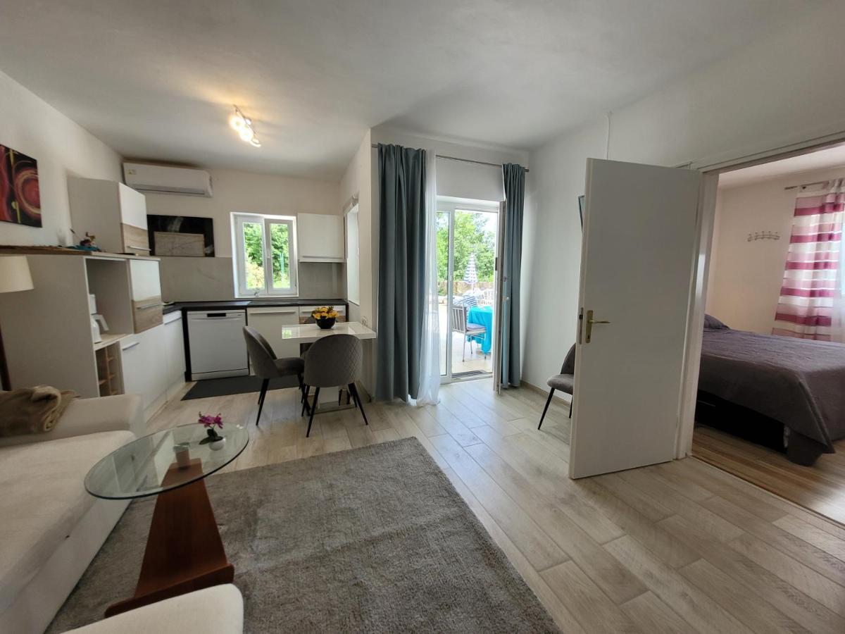 לובראן Ferienwohnung Mit Pool Kroatien Mit Meerblick Und Pool מראה חיצוני תמונה