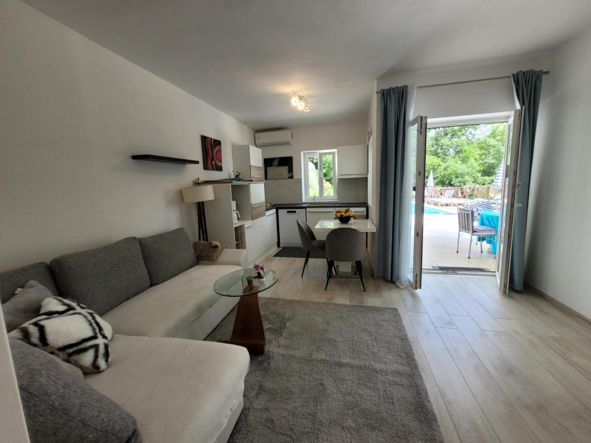 לובראן Ferienwohnung Mit Pool Kroatien Mit Meerblick Und Pool מראה חיצוני תמונה